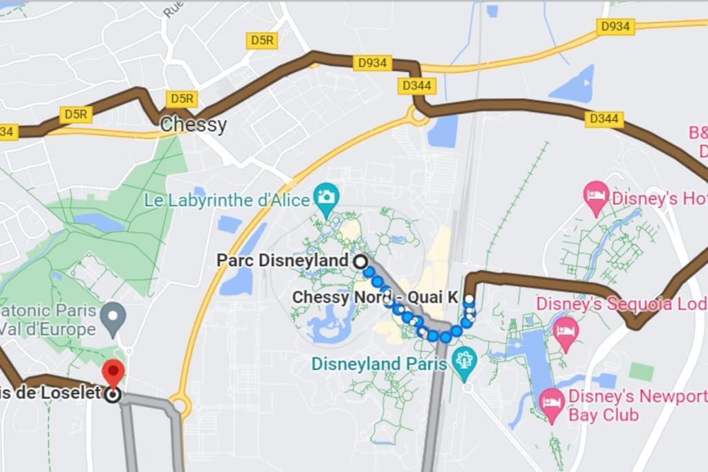 C101 Appartement Disneyland Montevrain Ngoại thất bức ảnh